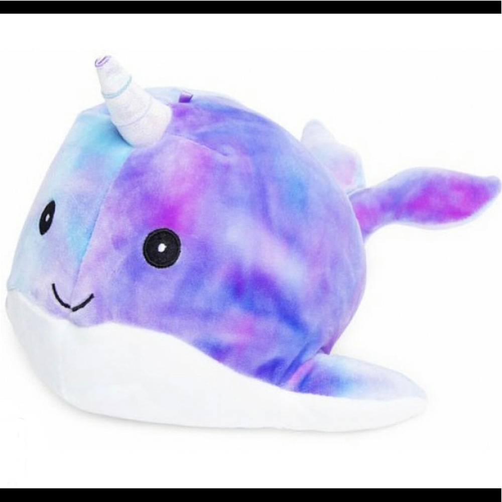 Squishmallows Hallie Narwhal KellyToy Official Squishy Kids Unisex‎ Collectibles